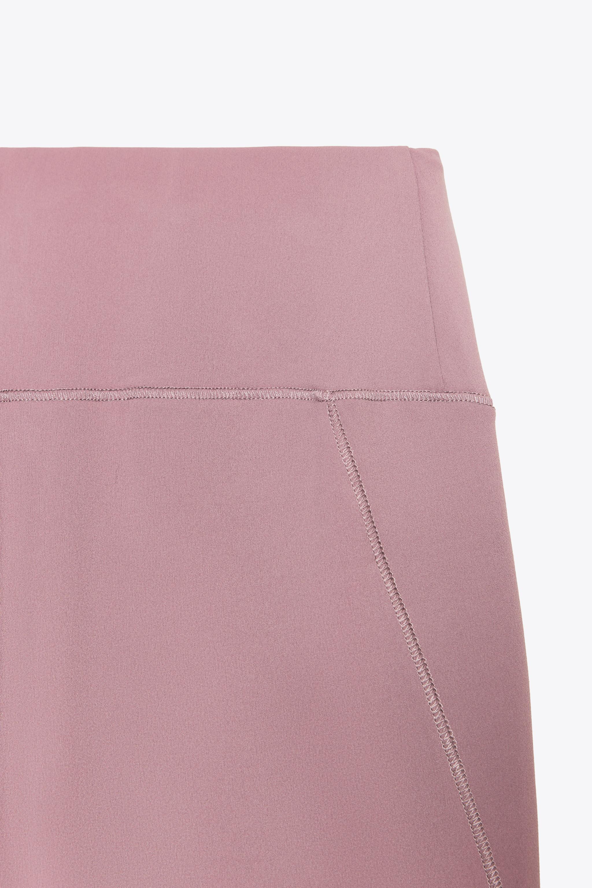 PANTALON FLARE SANS COUTURE EN POLYAMIDE